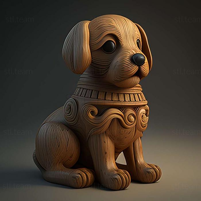 3D model Medelyan dog (STL)
